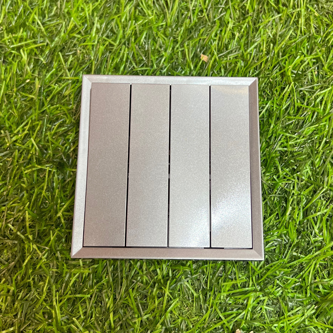 Luxury 4gang 2way Silver Switch